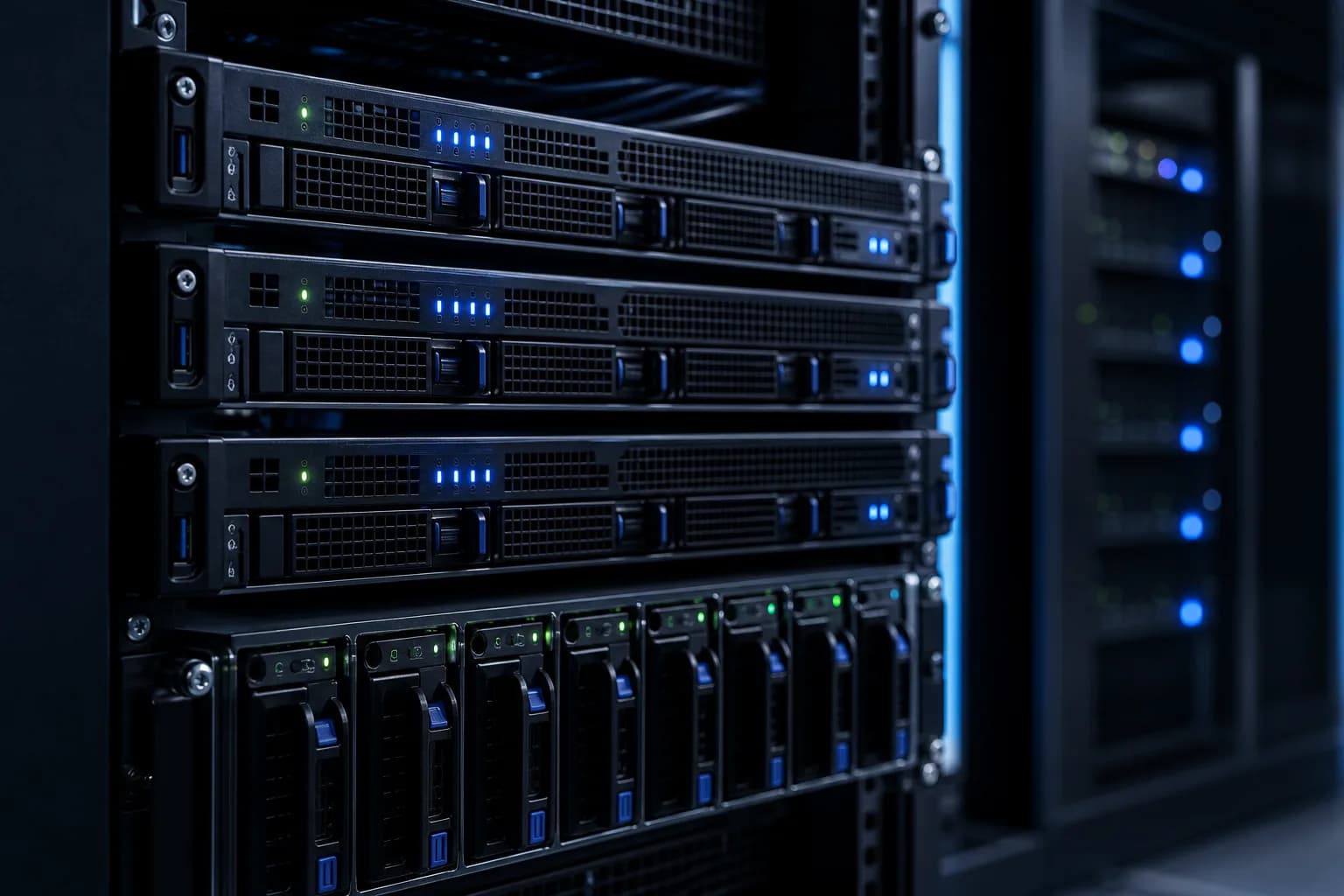 Cận cảnh node máy chủ doanh nghiệp cho hạ tầng Cloud VPS